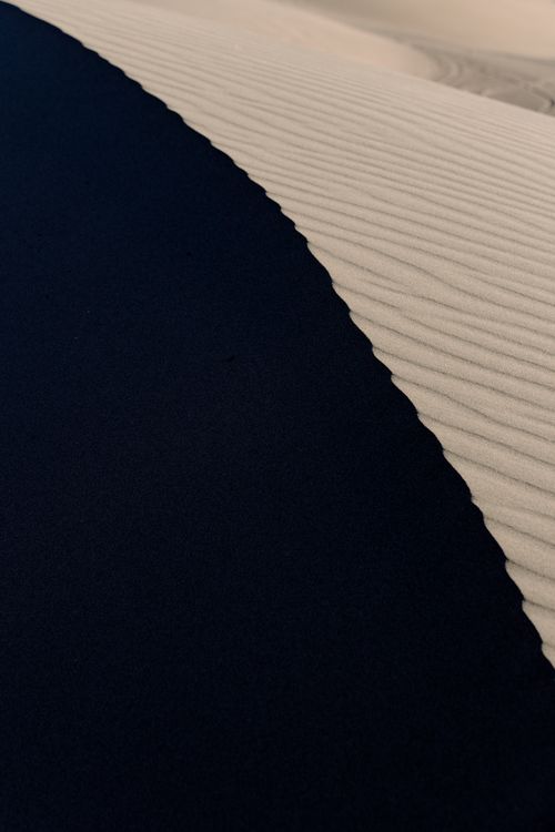 Sand dunes in the Omani desert
